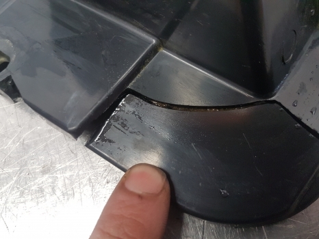 Cabine en interieur voor Tractor Claas Arion 640, 600, 500  Air Duct Panel, Straight Connector 0021928671: afbeelding 9