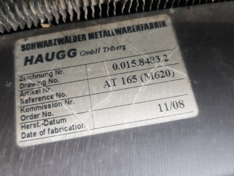 Deutz Agrotron M620, M600, M610, M640, Ttv610, L710 Fuel Cooler 0.015.8483.2 - Koelsysteem voor Tractor: afbeelding 2 Deutz Agrotron M620, M600, M610, M640, Ttv610, L710 Fuel Cooler 0.015.8483.2 - Koelsysteem voor Tractor: afbeelding 2