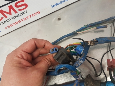 Kabels/ Draden voor Tractor Ford 5610, Tw, 10, 600 Series Wiring Loom Heater Control D5nn18c346d: afbeelding 9