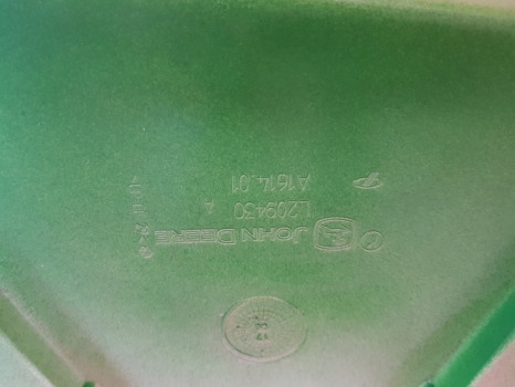 Carrosserie en exterieur John Deere 6r, 6m Series, 6130m, 6130r Cab Bonnet Hood Assy L209430, Al161401: afbeelding 9