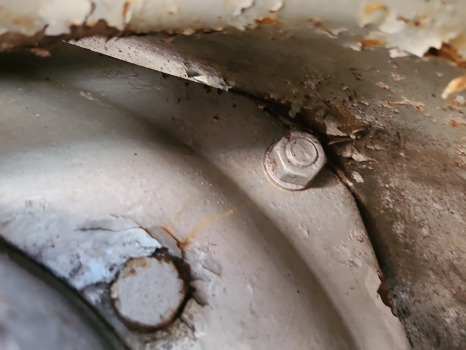 Massey Ferguson 265, 275, 290, 690, 699 Front Wheel Centre Dish 13.6r24 - Banden en velgen voor Landbouwmachine: afbeelding 4 Massey Ferguson 265, 275, 290, 690, 699 Front Wheel Centre Dish 13.6r24 - Banden en velgen voor Landbouwmachine: afbeelding 4
