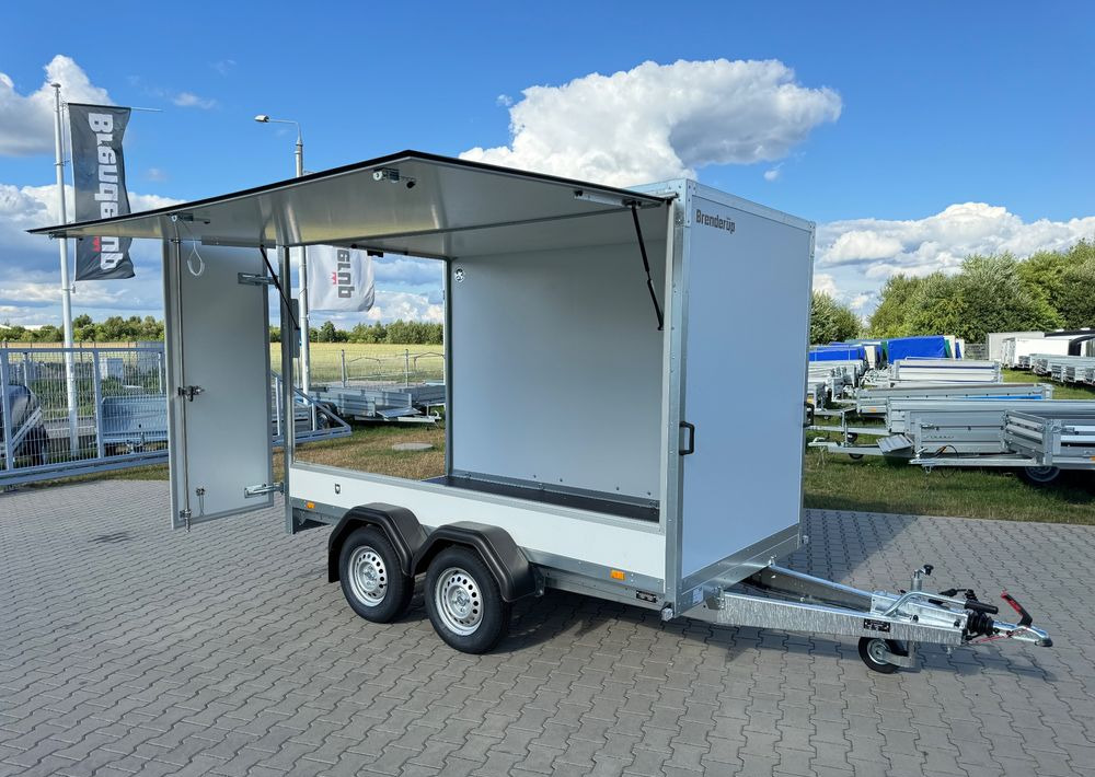 Brenderup Cargo CD300TB 300x155x185 cm 2000 kg drzwi + klapa - Gesloten aanhangwagen: afbeelding 1 Brenderup Cargo CD300TB 300x155x185 cm 2000 kg drzwi + klapa - Gesloten aanhangwagen: afbeelding 1