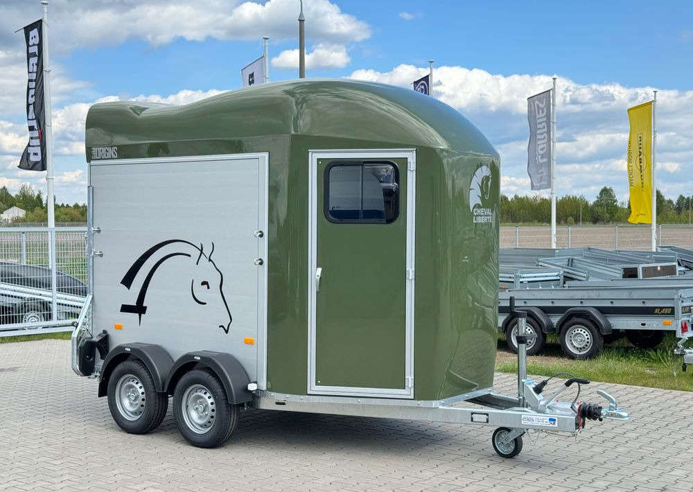 Cheval Liberte Gold Orgin Alu + siodlarnia , do przewozu 2 koni , 2000 kg - Paardentrailer: afbeelding 1 Cheval Liberte Gold Orgin Alu + siodlarnia , do przewozu 2 koni , 2000 kg - Paardentrailer: afbeelding 1