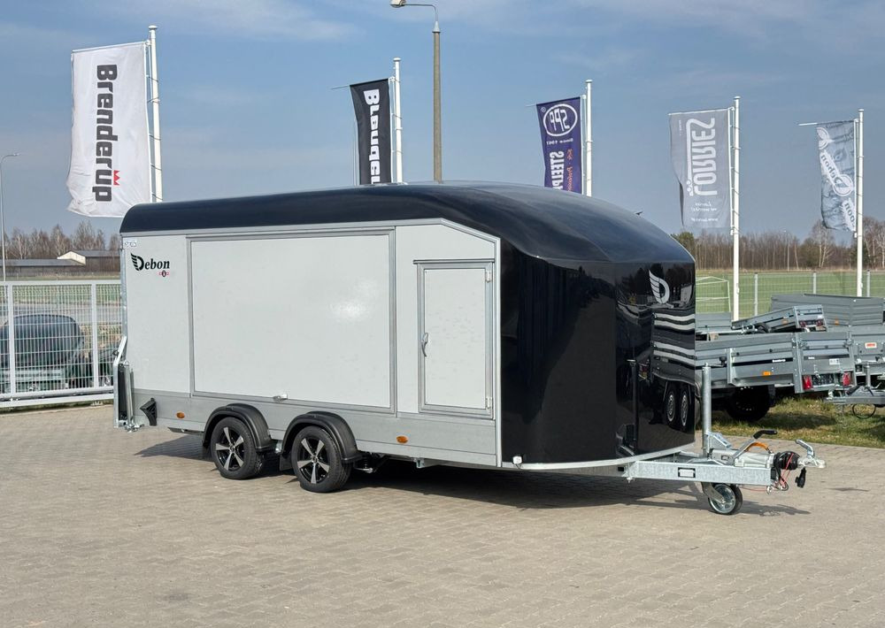 DEBON Debon C1000 - kryta laweta | 490 x 202 cm / 3500kg / felgi ALU / wciągarka elektryczna - Autotransport aanhangwagen: afbeelding 2 DEBON Debon C1000 - kryta laweta | 490 x 202 cm / 3500kg / felgi ALU / wciągarka elektryczna - Autotransport aanhangwagen: afbeelding 2