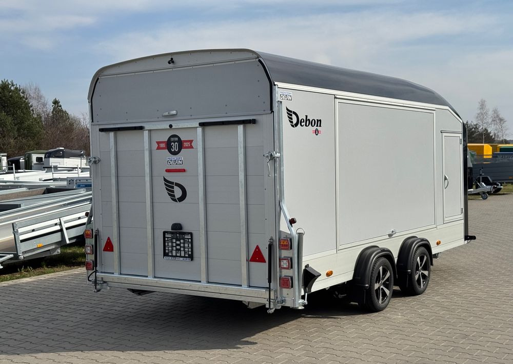 DEBON Debon C1000 - kryta laweta | 490 x 202 cm / 3500kg / felgi ALU / wciągarka elektryczna - Autotransport aanhangwagen: afbeelding 5 DEBON Debon C1000 - kryta laweta | 490 x 202 cm / 3500kg / felgi ALU / wciągarka elektryczna - Autotransport aanhangwagen: afbeelding 5