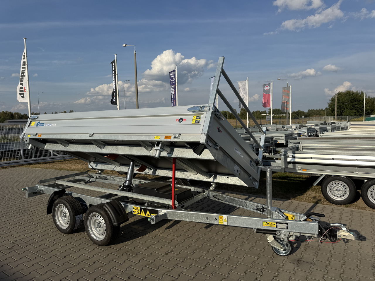 Nieuw Kipper aanhangwagen DEBON PW 3.6 Electric  360x180 cm 3.5T: afbeelding 14