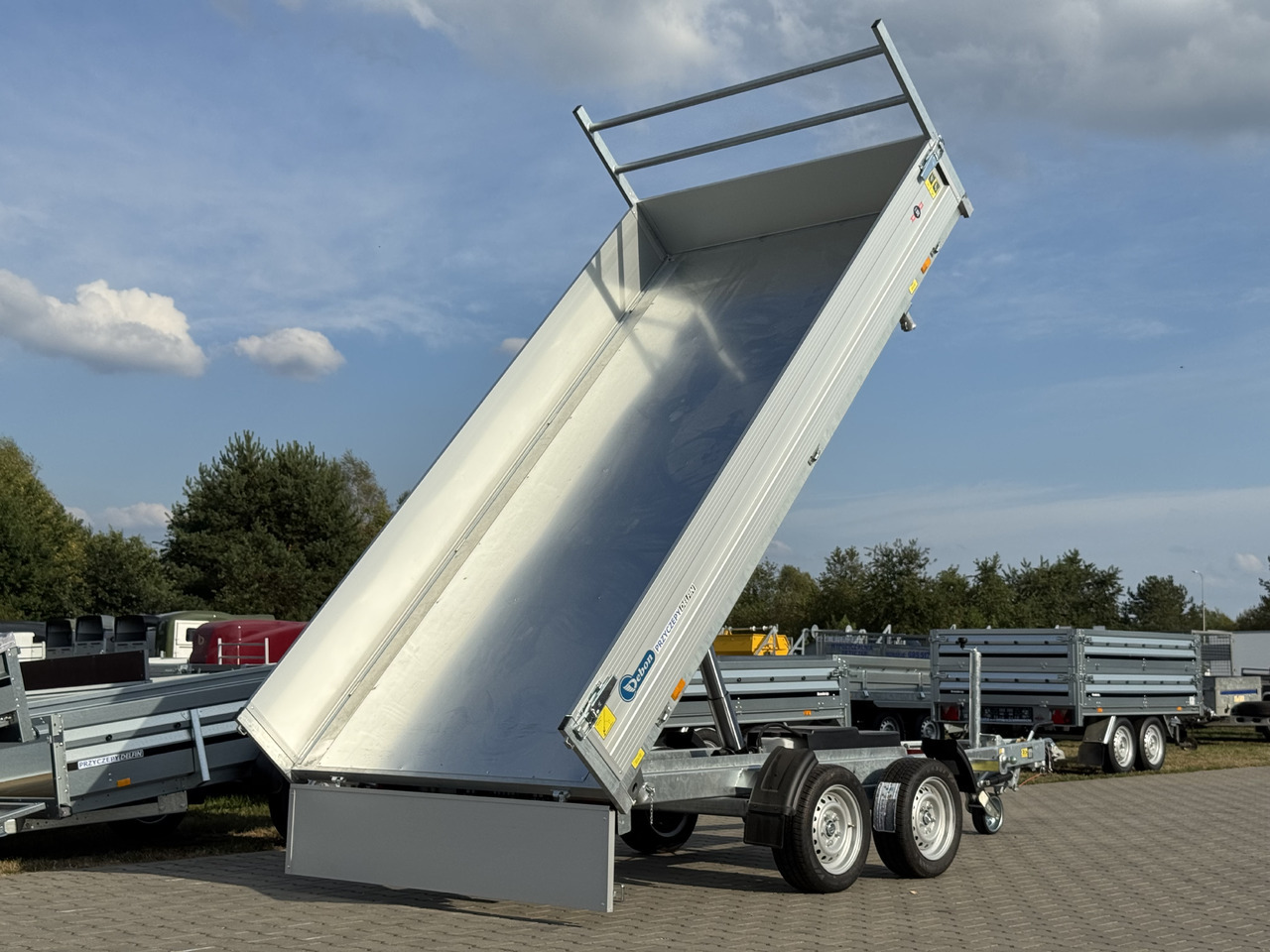 Nieuw Kipper aanhangwagen DEBON PW 3.6 Electric  360x180 cm 3.5T: afbeelding 11