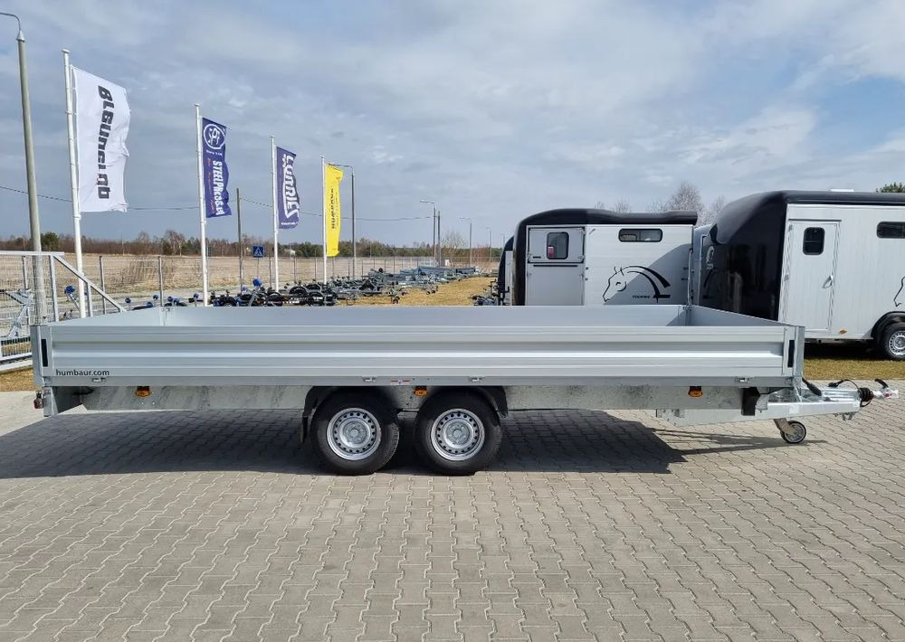 HUMBAUR HT 355221 GR - 522 x 207 / 3500 kg - Open/ Plateau aanhangwagen: afbeelding 2 HUMBAUR HT 355221 GR - 522 x 207 / 3500 kg - Open/ Plateau aanhangwagen: afbeelding 2