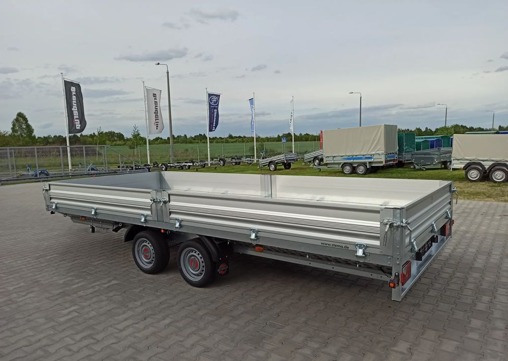 Stema Przyczepa 510x213 cm ALU 3,5T hamowana - Open/ Plateau aanhangwagen: afbeelding 5 Stema Przyczepa 510x213 cm ALU 3,5T hamowana - Open/ Plateau aanhangwagen: afbeelding 5