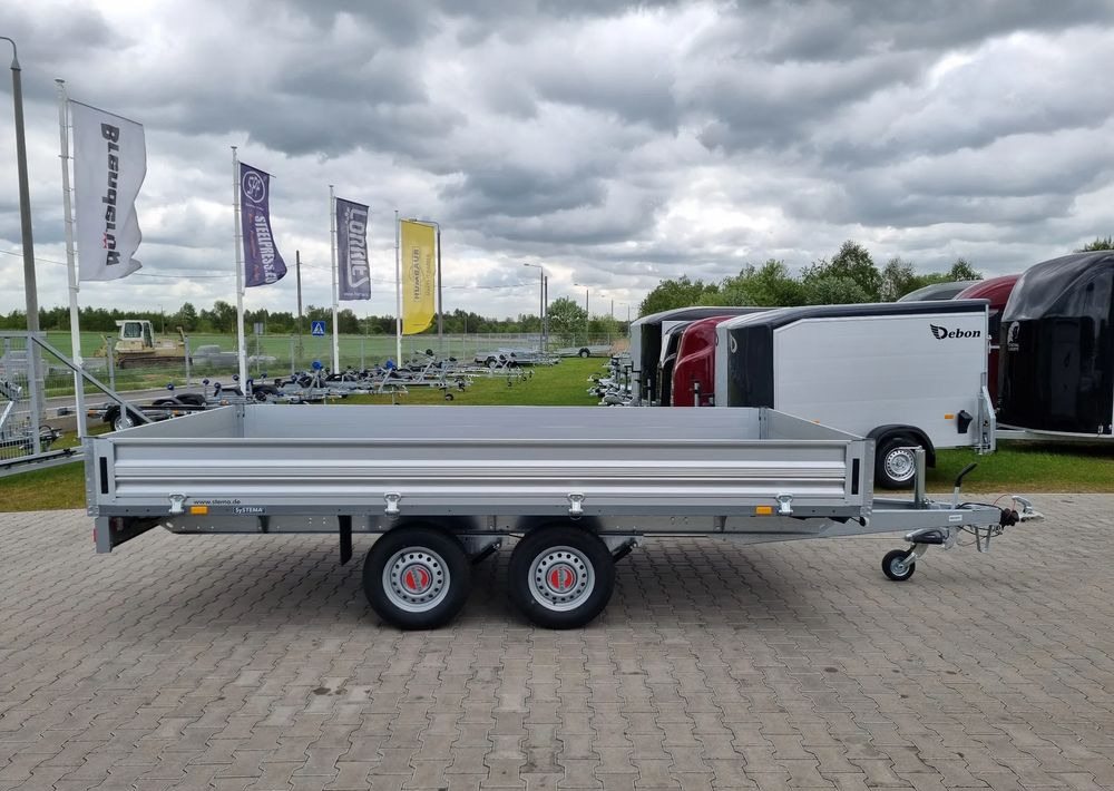 Stema SH O2 27-40-20.2 Przyczepa 401x203 cm 2,7T - Open/ Plateau aanhangwagen: afbeelding 2 Stema SH O2 27-40-20.2 Przyczepa 401x203 cm 2,7T - Open/ Plateau aanhangwagen: afbeelding 2