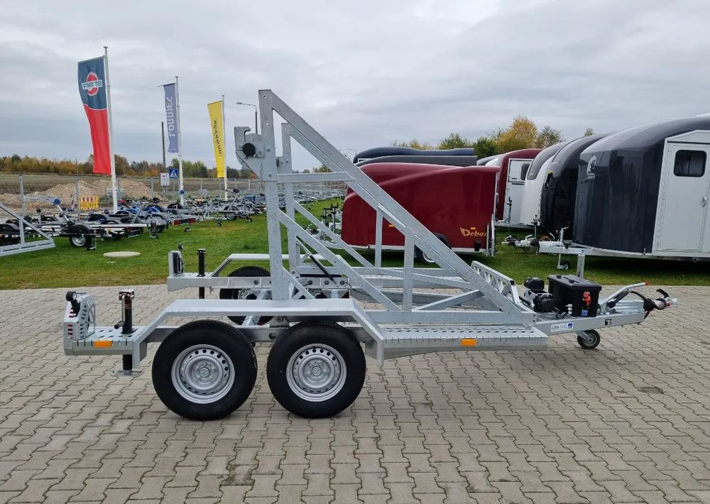 TA-NO DRUM 3500 PRO - cable trailer electric winch - Haspelwagen: afbeelding 2 TA-NO DRUM 3500 PRO - cable trailer electric winch - Haspelwagen: afbeelding 2