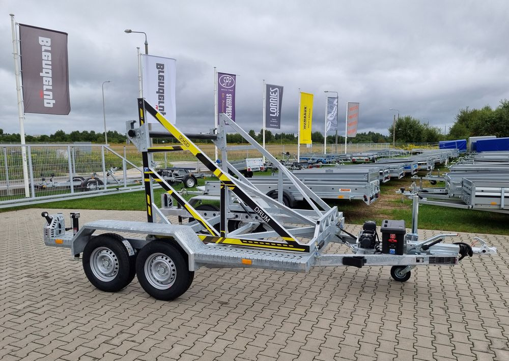 TA-NO DRUM 3500 PRO - cable trailer electric winch - Haspelwagen: afbeelding 1 TA-NO DRUM 3500 PRO - cable trailer electric winch - Haspelwagen: afbeelding 1