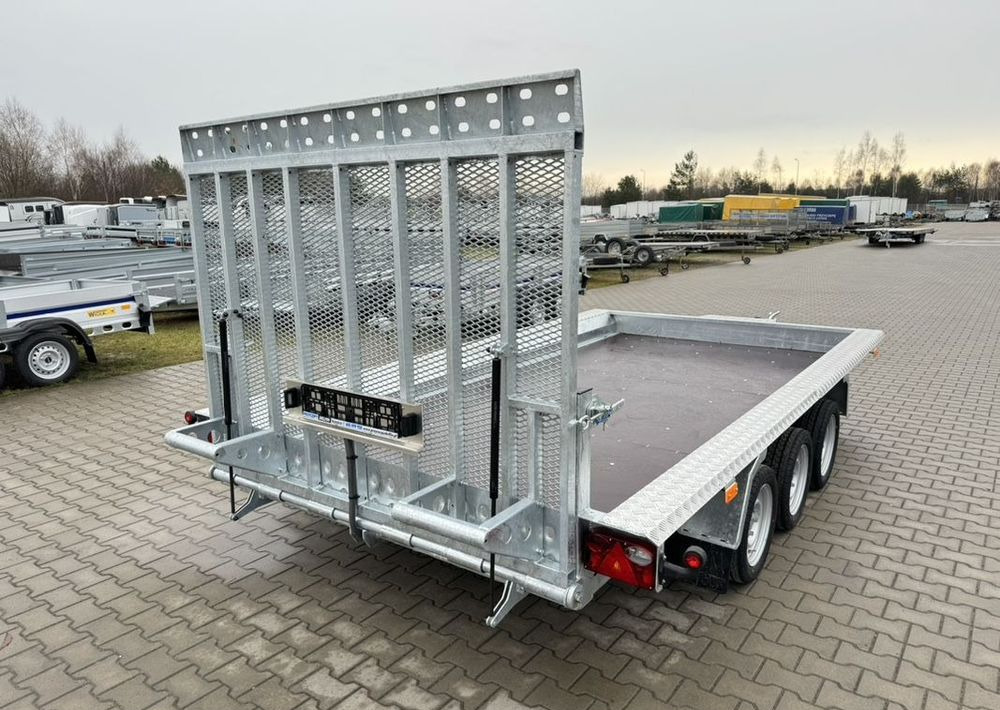 WIOLA B3540 MAX - 400 x 170 cm | 2546kg ładowności | trap stalowy | 3-osiowa budowlanka - Machinetransporter: afbeelding 5 WIOLA B3540 MAX - 400 x 170 cm | 2546kg ładowności | trap stalowy | 3-osiowa budowlanka - Machinetransporter: afbeelding 5