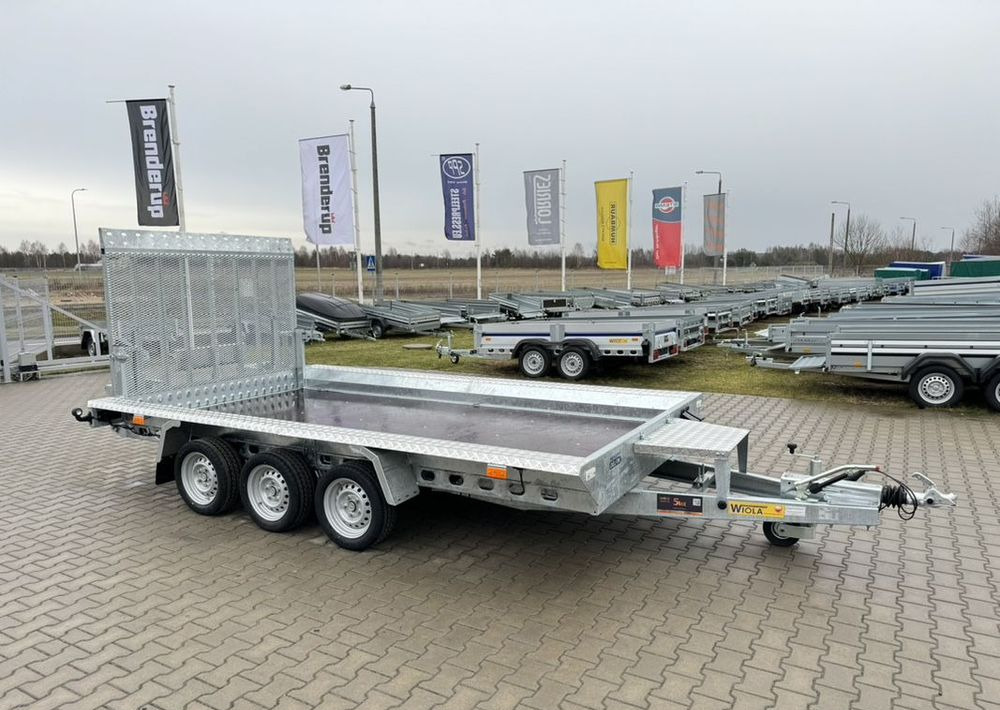 WIOLA B3540 MAX - 400 x 170 cm | 2546kg ładowności | trap stalowy | 3-osiowa budowlanka - Machinetransporter: afbeelding 1 WIOLA B3540 MAX - 400 x 170 cm | 2546kg ładowności | trap stalowy | 3-osiowa budowlanka - Machinetransporter: afbeelding 1