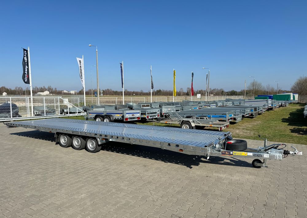WIOLA L35G85 | 844x204 cm | 3500kg | wypełnienie blachą - Autotransport aanhangwagen: afbeelding 1 WIOLA L35G85 | 844x204 cm | 3500kg | wypełnienie blachą - Autotransport aanhangwagen: afbeelding 1