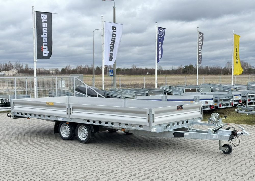 Nieuw Open/ Plateau aanhangwagen Wiola Multitrailer 3.5S | 500 x 210 cm | najazdy aluminiowe | burty aluminiowe: afbeelding 20