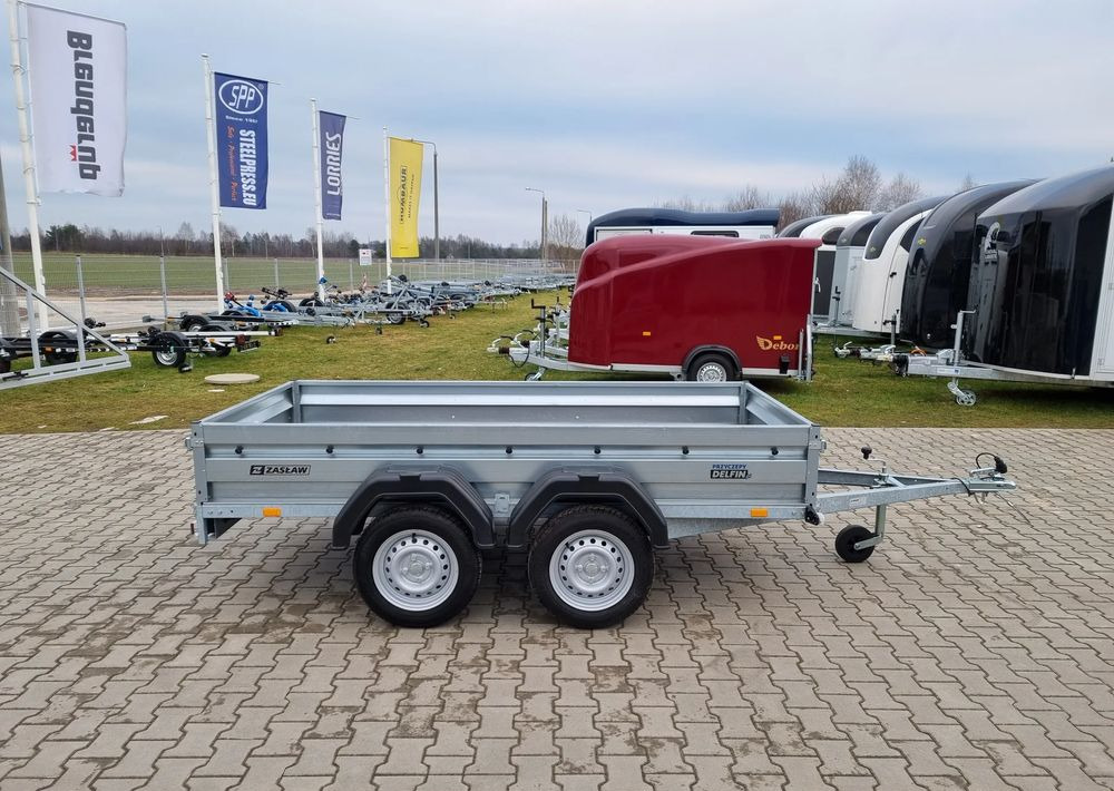 ZASŁAW 265T | 265 x 132 / 750 kg/ 2 osie / lekka przyczepa skrzyniowa - Open/ Plateau aanhangwagen: afbeelding 2 ZASŁAW 265T | 265 x 132 / 750 kg/ 2 osie / lekka przyczepa skrzyniowa - Open/ Plateau aanhangwagen: afbeelding 2