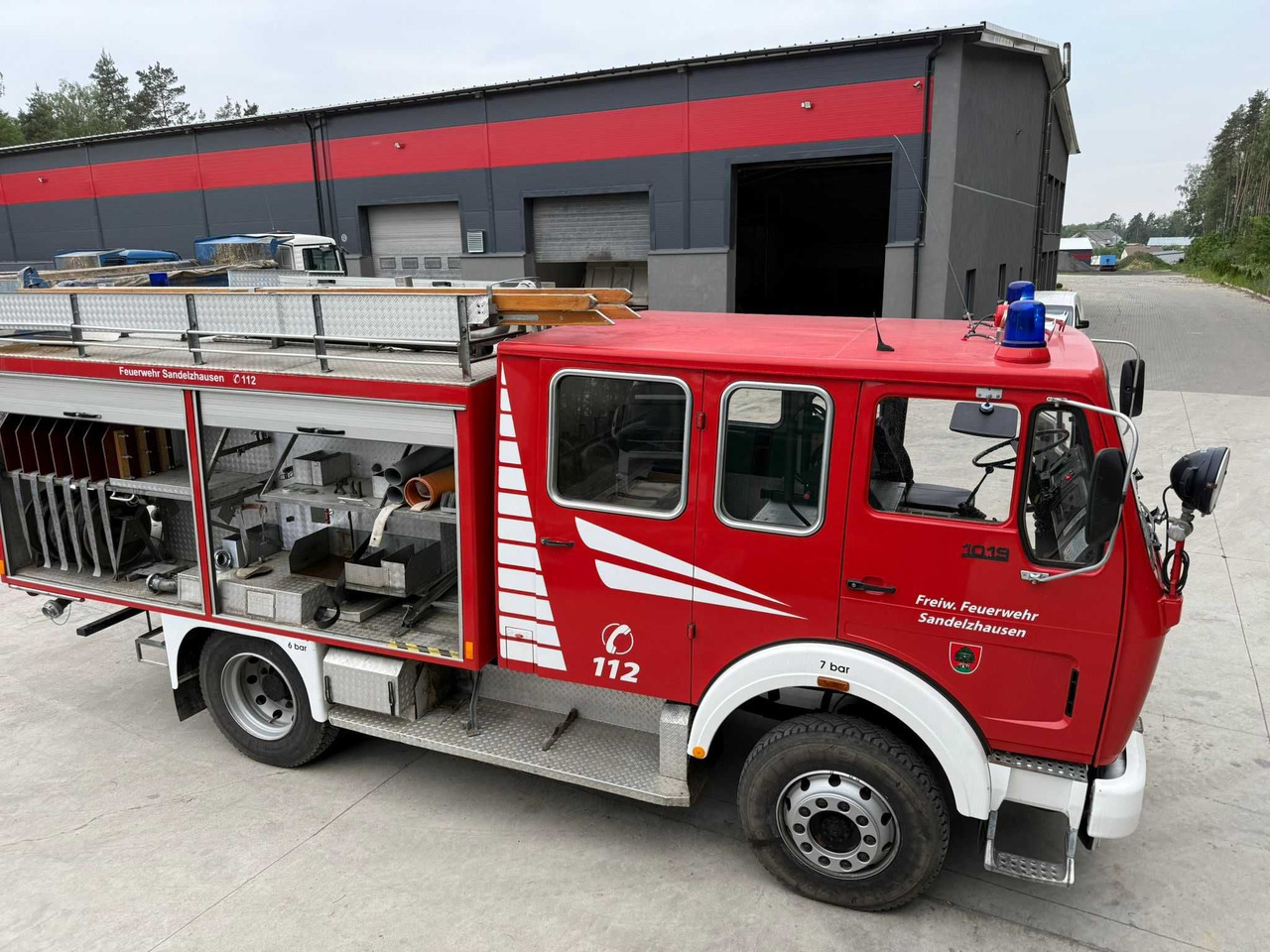 Mercedes 1019AF,4x4,Wóz strażacki, 50610 km, 2500 l, Import Niemcy - Brandweerwagen: afbeelding 3 Mercedes 1019AF,4x4,Wóz strażacki, 50610 km, 2500 l, Import Niemcy - Brandweerwagen: afbeelding 3