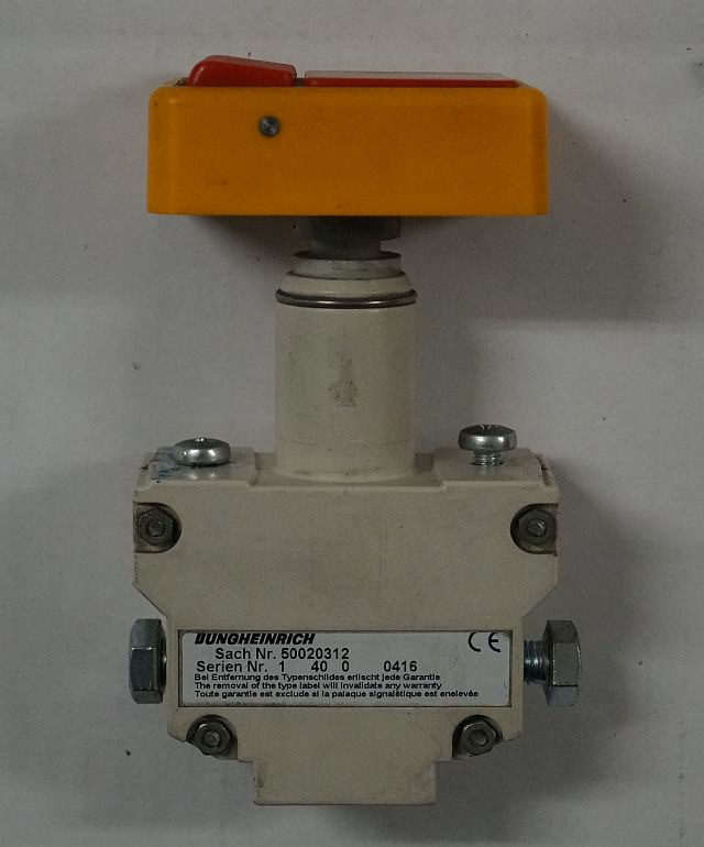 Jungheinrich 50020312 | Emergency disconnect switch EJD220 sn. 9 10 0 0041 - Elektrisch systeem voor Intern transport: afbeelding 1 Jungheinrich 50020312 | Emergency disconnect switch EJD220 sn. 9 10 0 0041 - Elektrisch systeem voor Intern transport: afbeelding 1