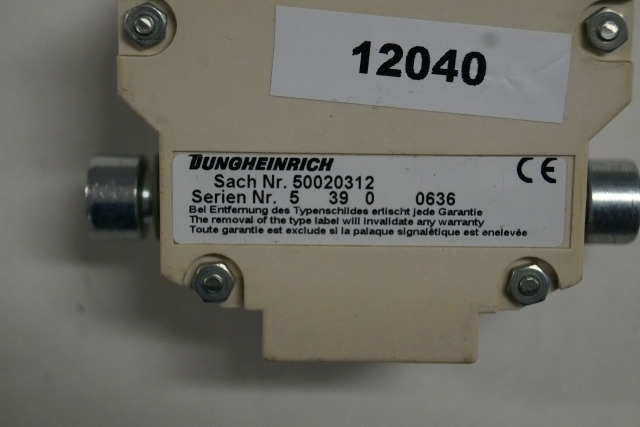 Jungheinrich 50020312 | Emergency disconnect switch - Elektrisch systeem voor Intern transport: afbeelding 2 Jungheinrich 50020312 | Emergency disconnect switch - Elektrisch systeem voor Intern transport: afbeelding 2