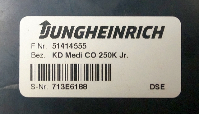 Jungheinrich 51414555 | Display KD MEDI CO 250K Jr DSE sn. 713E6188 - Instrumentenpaneel voor Intern transport: afbeelding 3 Jungheinrich 51414555 | Display KD MEDI CO 250K Jr DSE sn. 713E6188 - Instrumentenpaneel voor Intern transport: afbeelding 3