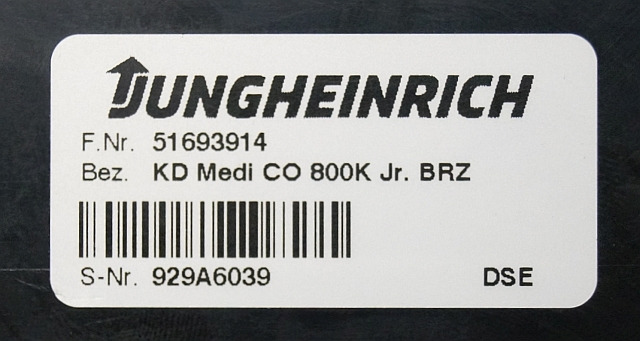 Jungheinrich 51693914 | Display KD MEDI CO 800K Jr BRZ sn. 929A6039 - Instrumentenpaneel voor Intern transport: afbeelding 3 Jungheinrich 51693914 | Display KD MEDI CO 800K Jr BRZ sn. 929A6039 - Instrumentenpaneel voor Intern transport: afbeelding 3