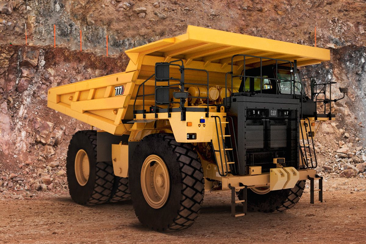 CATERPILLAR 777 - Zelfrijdende kiepwagen: afbeelding 1 CATERPILLAR 777 - Zelfrijdende kiepwagen: afbeelding 1