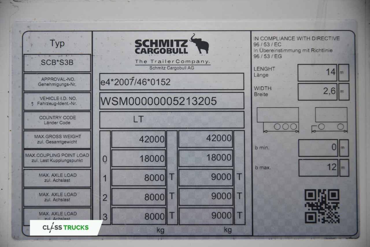 Koelwagen oplegger Schmitz Cargobull SKO Double Deck FP 60 ThermoKing SLXi 300 Lifting Axle: afbeelding 19