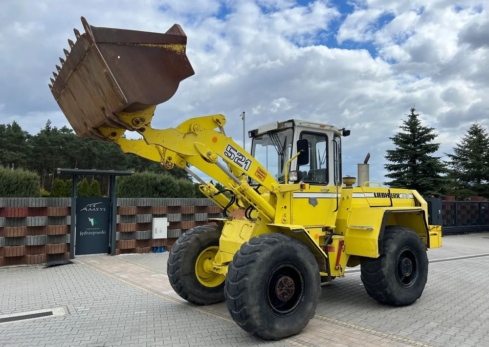 Liebherr L521 – Ładowarka kołowa / Radlader – 1990 – Diesel – - Wiellader: afbeelding 1 Liebherr L521 – Ładowarka kołowa / Radlader – 1990 – Diesel – - Wiellader: afbeelding 1