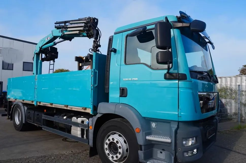 MAN TGS 18.290 | Żuraw Hyva HB 150 | Euro 6 | Automat | 1. właściciel | 4X2 | Przebieg 160 124 ! - Vrachtwagen met open laadbak, Kraanwagen: afbeelding 2 MAN TGS 18.290 | Żuraw Hyva HB 150 | Euro 6 | Automat | 1. właściciel | 4X2 | Przebieg 160 124 ! - Vrachtwagen met open laadbak, Kraanwagen: afbeelding 2
