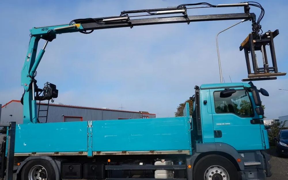 Vrachtwagen met open laadbak, Kraanwagen MAN TGS 18.290 | Żuraw Hyva HB 150 | Euro 6 | Automat | 1. właściciel | 4X2 | Przebieg 160 124 !: afbeelding 19