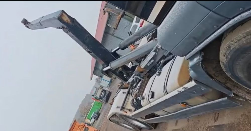 Haakarmsysteem vrachtwagen MAN TGS 26.440 6x4 – Meiller z systemem HDS (roll-off) + Kontener + Przyczepa – Euro 5: afbeelding 14