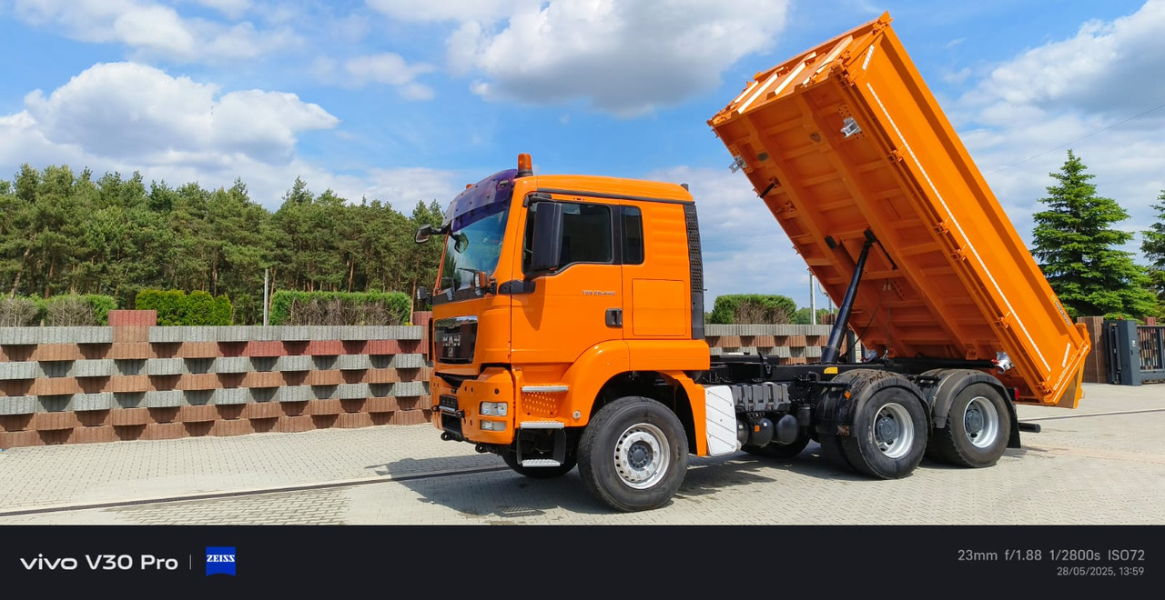 MAN TGS 26.440 | 6x4 | Retarder | 2009 | Wywrotka Meiller |Automat/Euro6 - Kipper vrachtwagen: afbeelding 1 MAN TGS 26.440 | 6x4 | Retarder | 2009 | Wywrotka Meiller |Automat/Euro6 - Kipper vrachtwagen: afbeelding 1