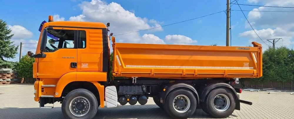 MAN TGS 26.440 | 6x4 | Retarder | Automat | Wywrotka Meiller | Euro 6 | + Przyczepa HUMBAUR wywrotka trójstronna | - Kipper vrachtwagen: afbeelding 5 MAN TGS 26.440 | 6x4 | Retarder | Automat | Wywrotka Meiller | Euro 6 | + Przyczepa HUMBAUR wywrotka trójstronna | - Kipper vrachtwagen: afbeelding 5