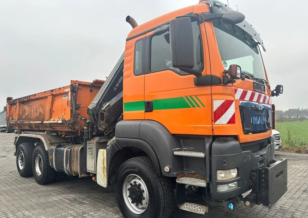 MAN TGS 26.480 6x4 •KRAN HIAB XS 166 HIDUO • Wywrotka 3-stronna • Bordmatik • Euro 6 • Retarder • - Kipper vrachtwagen: afbeelding 1 MAN TGS 26.480 6x4 •KRAN HIAB XS 166 HIDUO • Wywrotka 3-stronna • Bordmatik • Euro 6 • Retarder • - Kipper vrachtwagen: afbeelding 1
