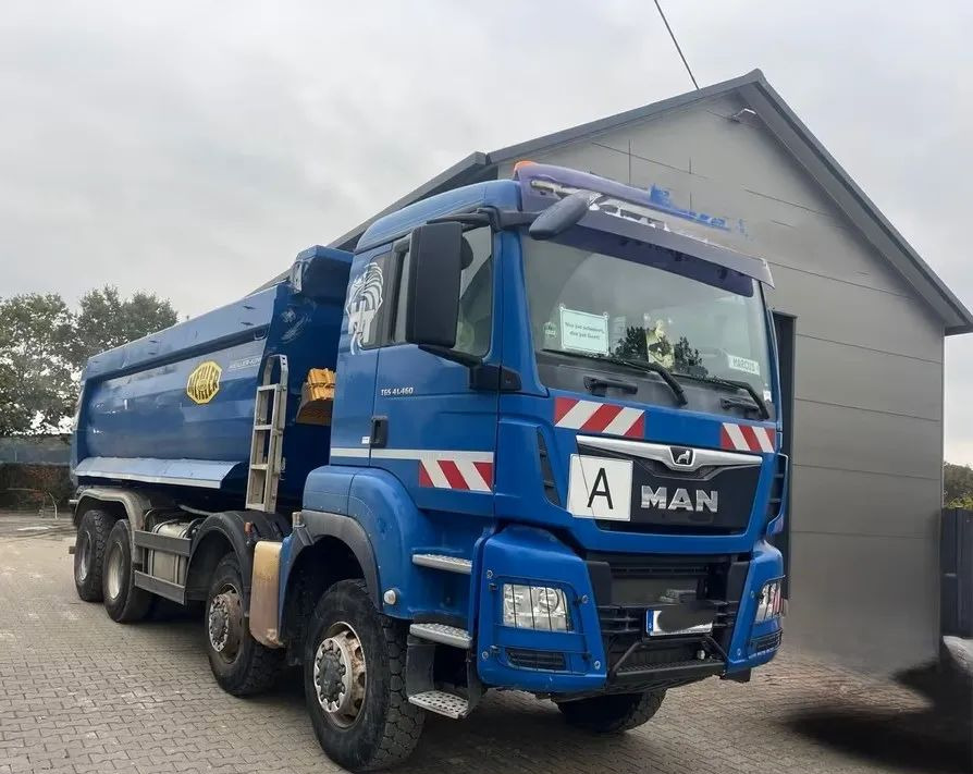 MAN TGS 41.460 8x8 • Meiller • Muldenkipper • Allrad • Euro 6d • Przebieg: 85 000 km - Kipper vrachtwagen: afbeelding 1 MAN TGS 41.460 8x8 • Meiller • Muldenkipper • Allrad • Euro 6d • Przebieg: 85 000 km - Kipper vrachtwagen: afbeelding 1