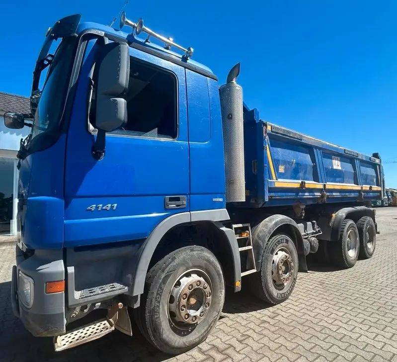 Mercedes-Benz ACTROS 4141 K 8x4 – wywrotka 3-stronna MEILLER- Retarder -Euro5 - Kipper vrachtwagen: afbeelding 1 Mercedes-Benz ACTROS 4141 K 8x4 – wywrotka 3-stronna MEILLER- Retarder -Euro5 - Kipper vrachtwagen: afbeelding 1