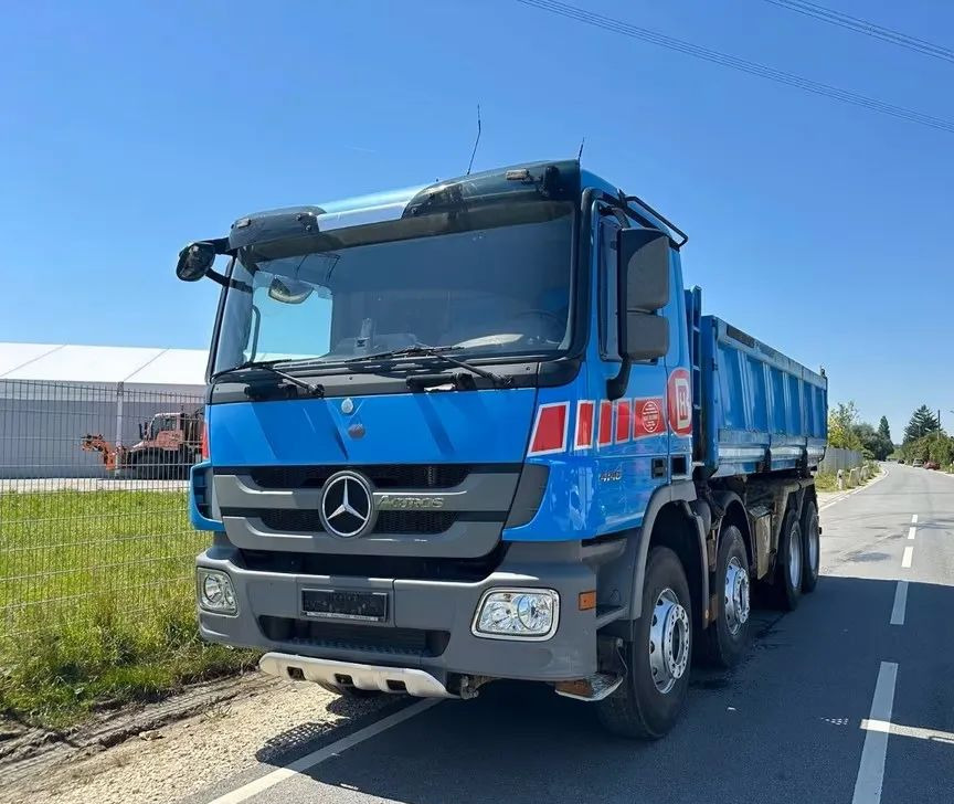 Mercedes-Benz ACTROS MP3 4148 MEILLER – wywrotka 2-stronna Bordmatic/ Retarder / Euro 5 - Kipper vrachtwagen: afbeelding 1 Mercedes-Benz ACTROS MP3 4148 MEILLER – wywrotka 2-stronna Bordmatic/ Retarder / Euro 5 - Kipper vrachtwagen: afbeelding 1