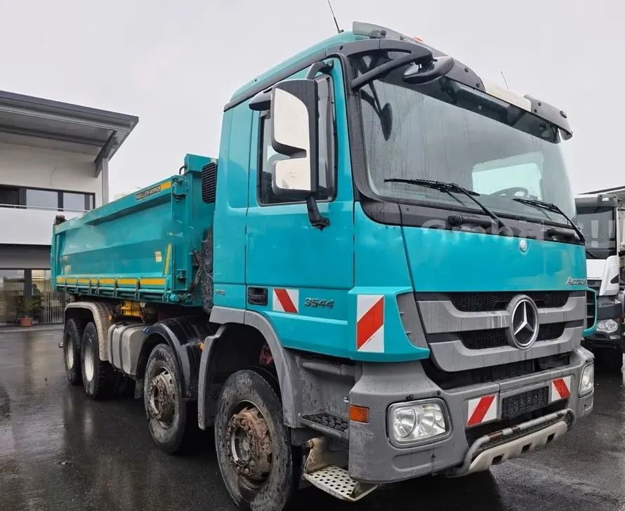 Mercedes-Benz Actros 3544 / 4144 •EPS •Wywrotka trójstronna • 8x4 • Meiller BORDMATIK • Euro5 • - Kipper vrachtwagen: afbeelding 4 Mercedes-Benz Actros 3544 / 4144 •EPS •Wywrotka trójstronna • 8x4 • Meiller BORDMATIK • Euro5 • - Kipper vrachtwagen: afbeelding 4