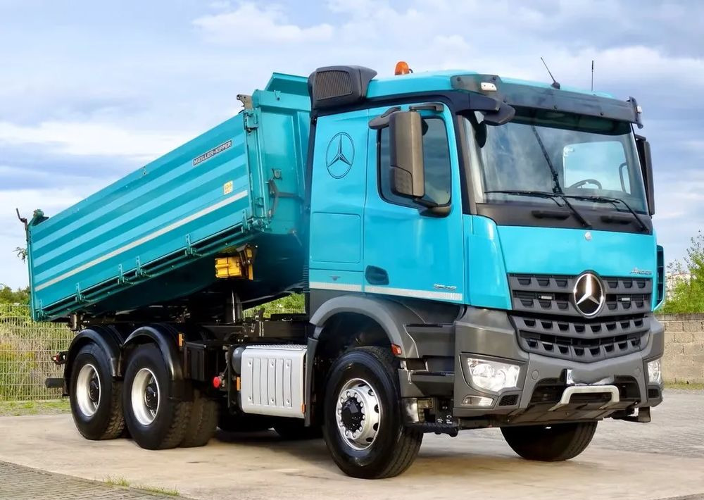 Mercedes-Benz Arocs 2648 LK | Meiller | Bormatik | Euro 6c |Trójstronny wywrot | 6x6 | - Kipper vrachtwagen: afbeelding 2 Mercedes-Benz Arocs 2648 LK | Meiller | Bormatik | Euro 6c |Trójstronny wywrot | 6x6 | - Kipper vrachtwagen: afbeelding 2