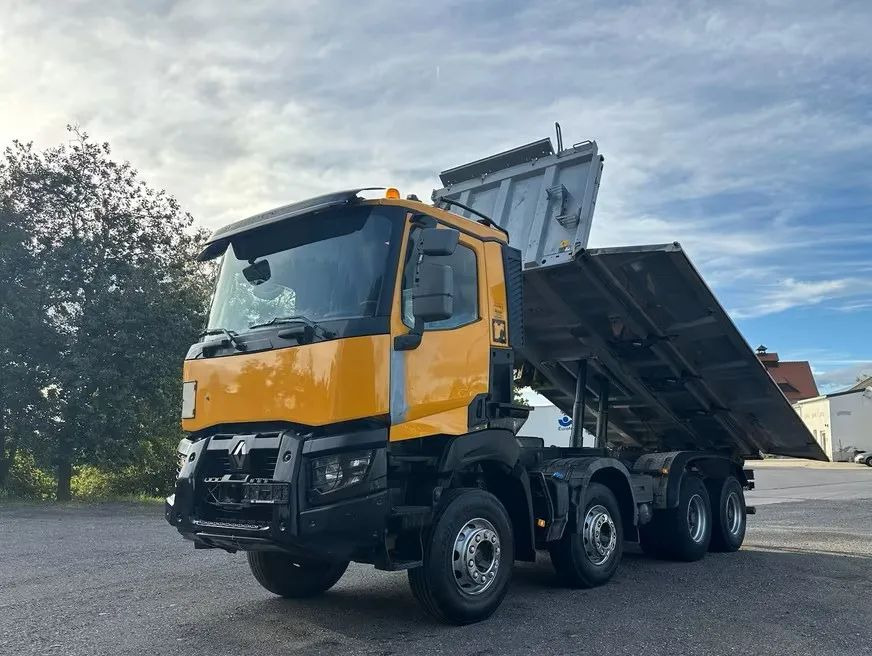 Renault K 440 8x4 • Bordmatik • Klima • Meiller • Euro 6 • 3-stronna wywrotka • 299 000 km - Kipper vrachtwagen: afbeelding 1 Renault K 440 8x4 • Bordmatik • Klima • Meiller • Euro 6 • 3-stronna wywrotka • 299 000 km - Kipper vrachtwagen: afbeelding 1