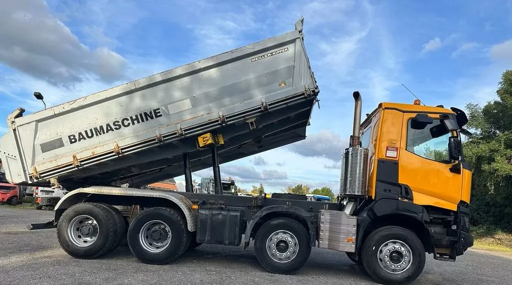 Renault K 440 8x4 • Bordmatik • Klima • Meiller • Euro 6 • 3-stronna wywrotka • 299 000 km - Kipper vrachtwagen: afbeelding 2 Renault K 440 8x4 • Bordmatik • Klima • Meiller • Euro 6 • 3-stronna wywrotka • 299 000 km - Kipper vrachtwagen: afbeelding 2