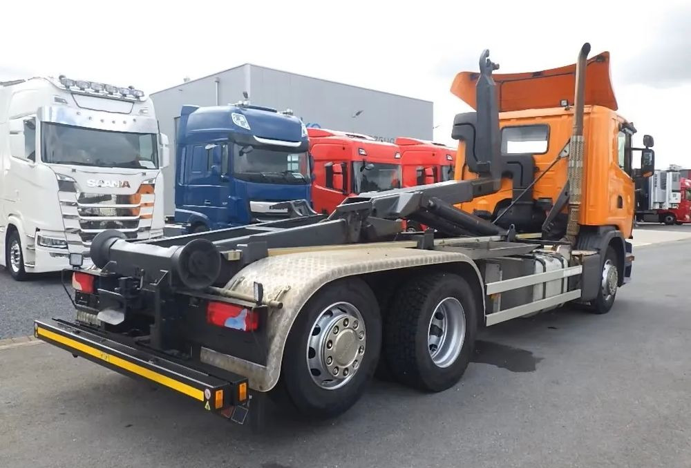 Scania G 450 — Hakowiec / Retarder / Pełna pneumatyka / Skrętna oś / Euro 6/ 6x2 - Haakarmsysteem vrachtwagen: afbeelding 4 Scania G 450 — Hakowiec / Retarder / Pełna pneumatyka / Skrętna oś / Euro 6/ 6x2 - Haakarmsysteem vrachtwagen: afbeelding 4