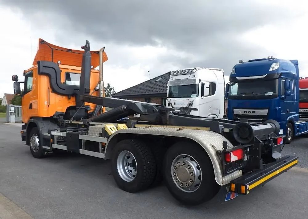 Scania G 450 — Hakowiec / Retarder / Pełna pneumatyka / Skrętna oś / Euro 6/ 6x2 - Haakarmsysteem vrachtwagen: afbeelding 3 Scania G 450 — Hakowiec / Retarder / Pełna pneumatyka / Skrętna oś / Euro 6/ 6x2 - Haakarmsysteem vrachtwagen: afbeelding 3