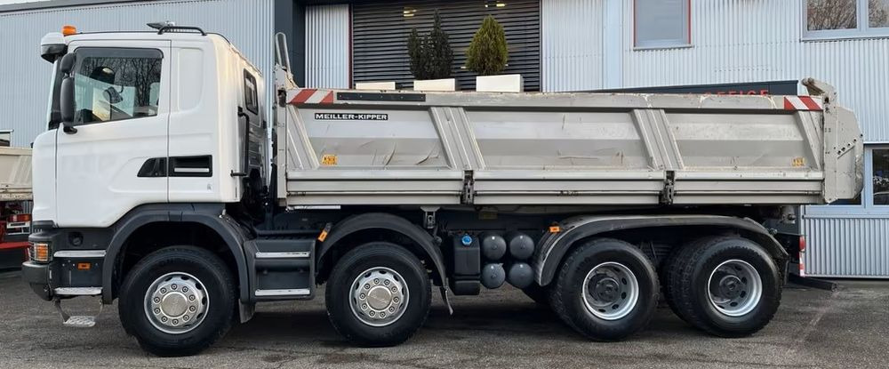 Scania G450 8x4 – Meiller 3-stronny wywrot – Bordmatik – Retarder – Euro 6 – 298.420 km - Kipper vrachtwagen: afbeelding 5 Scania G450 8x4 – Meiller 3-stronny wywrot – Bordmatik – Retarder – Euro 6 – 298.420 km - Kipper vrachtwagen: afbeelding 5
