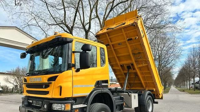 Scania P360 4x4 – Meiller wywrotka trójstronna – Euro 6 – 142.000 km !!!– 2-osobowa kabina - Kipper vrachtwagen: afbeelding 1 Scania P360 4x4 – Meiller wywrotka trójstronna – Euro 6 – 142.000 km !!!– 2-osobowa kabina - Kipper vrachtwagen: afbeelding 1