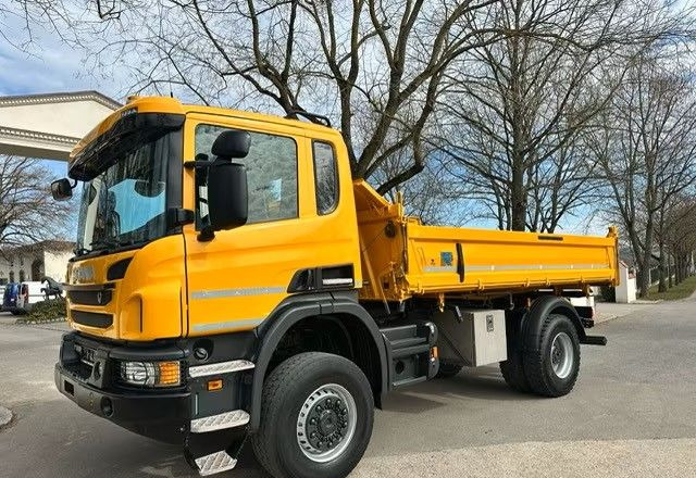 Scania P360 4x4 – Meiller wywrotka trójstronna – Euro 6 – 142.000 km !!!– 2-osobowa kabina - Kipper vrachtwagen: afbeelding 4 Scania P360 4x4 – Meiller wywrotka trójstronna – Euro 6 – 142.000 km !!!– 2-osobowa kabina - Kipper vrachtwagen: afbeelding 4