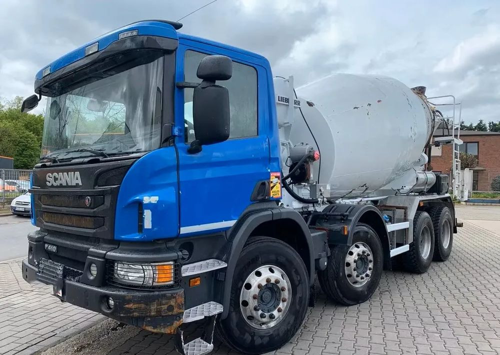 Scania P410 8x4 – Betoniarka Liebherr 9 m³/ Euro 5 / Retarder - Betonmixer: afbeelding 1 Scania P410 8x4 – Betoniarka Liebherr 9 m³/ Euro 5 / Retarder - Betonmixer: afbeelding 1