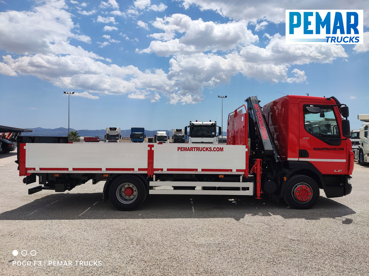 DAF LF 210 GRUA CAJA FIJA - Vrachtwagen met open laadbak, Kraanwagen: afbeelding 5 DAF LF 210 GRUA CAJA FIJA - Vrachtwagen met open laadbak, Kraanwagen: afbeelding 5