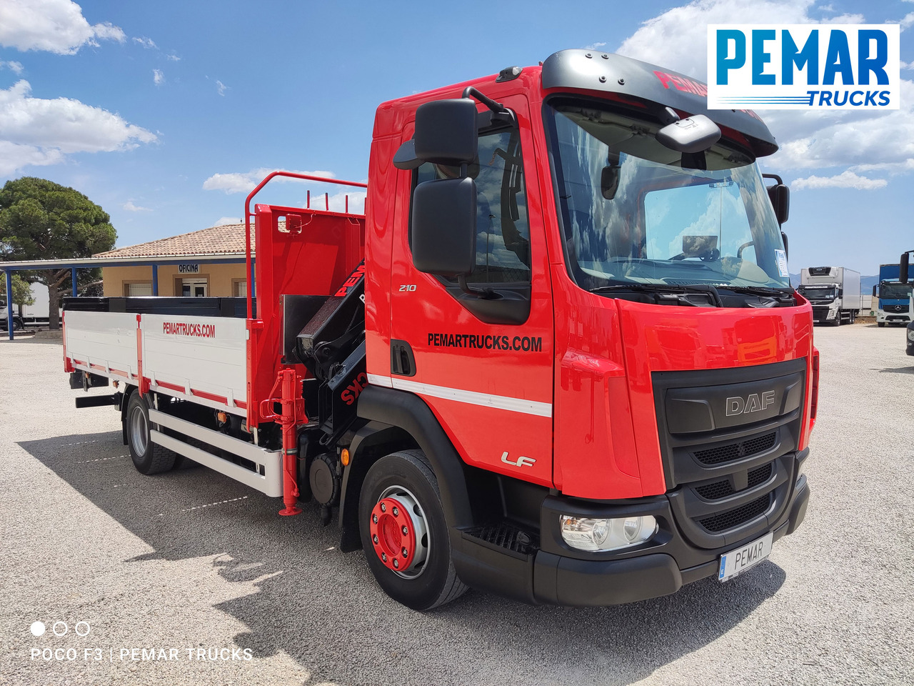 DAF LF 210 GRUA CAJA FIJA - Vrachtwagen met open laadbak, Kraanwagen: afbeelding 4 DAF LF 210 GRUA CAJA FIJA - Vrachtwagen met open laadbak, Kraanwagen: afbeelding 4